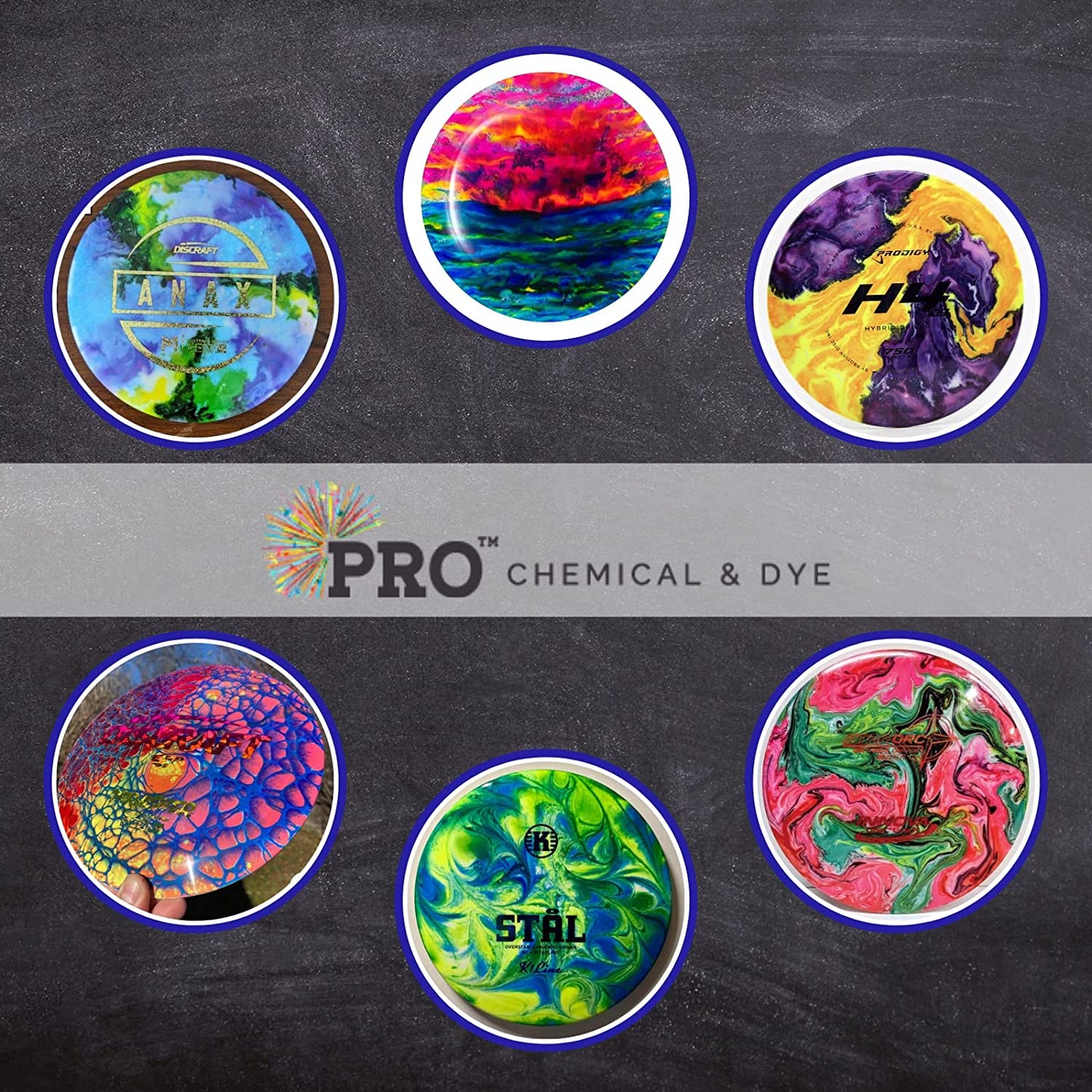 PRO Chemical Deluxe Disc Golf Dye Kit
