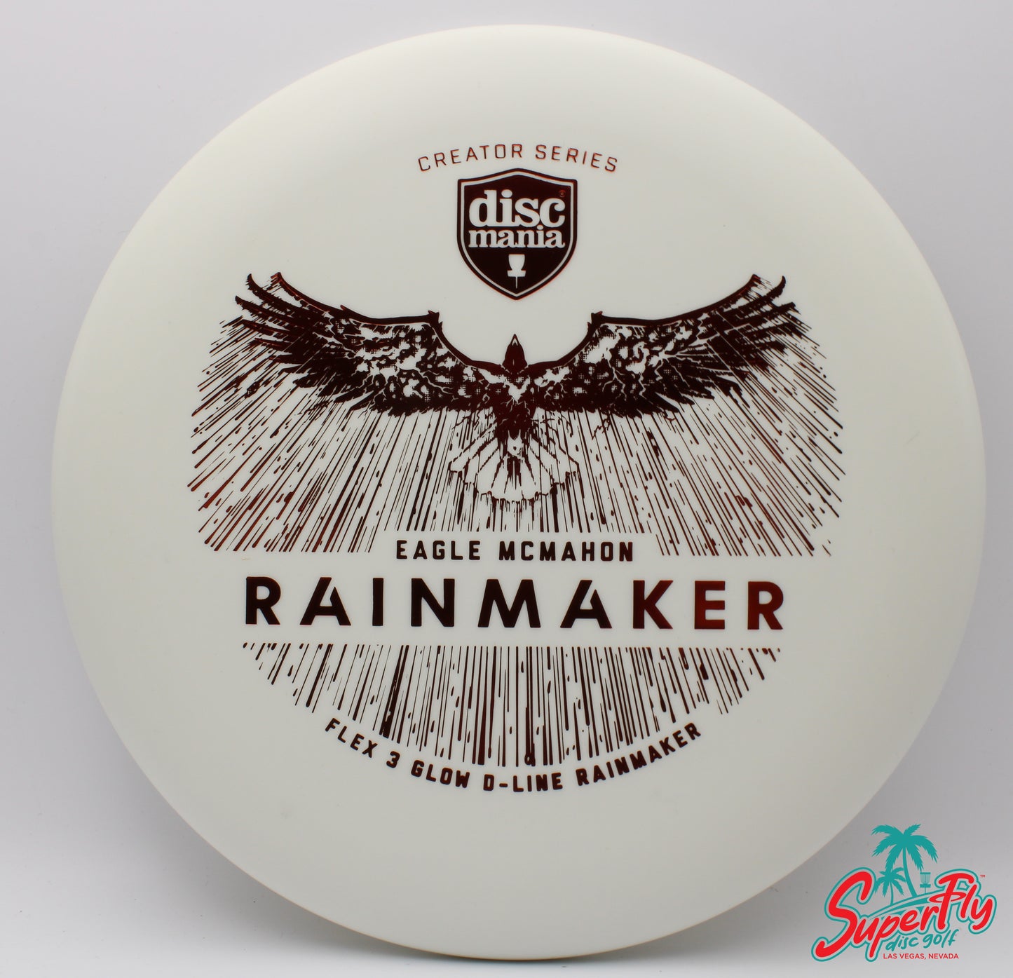 Discmania Eagle McMahon Creator Series Glow D-Line Rainmaker (FLEX 3)