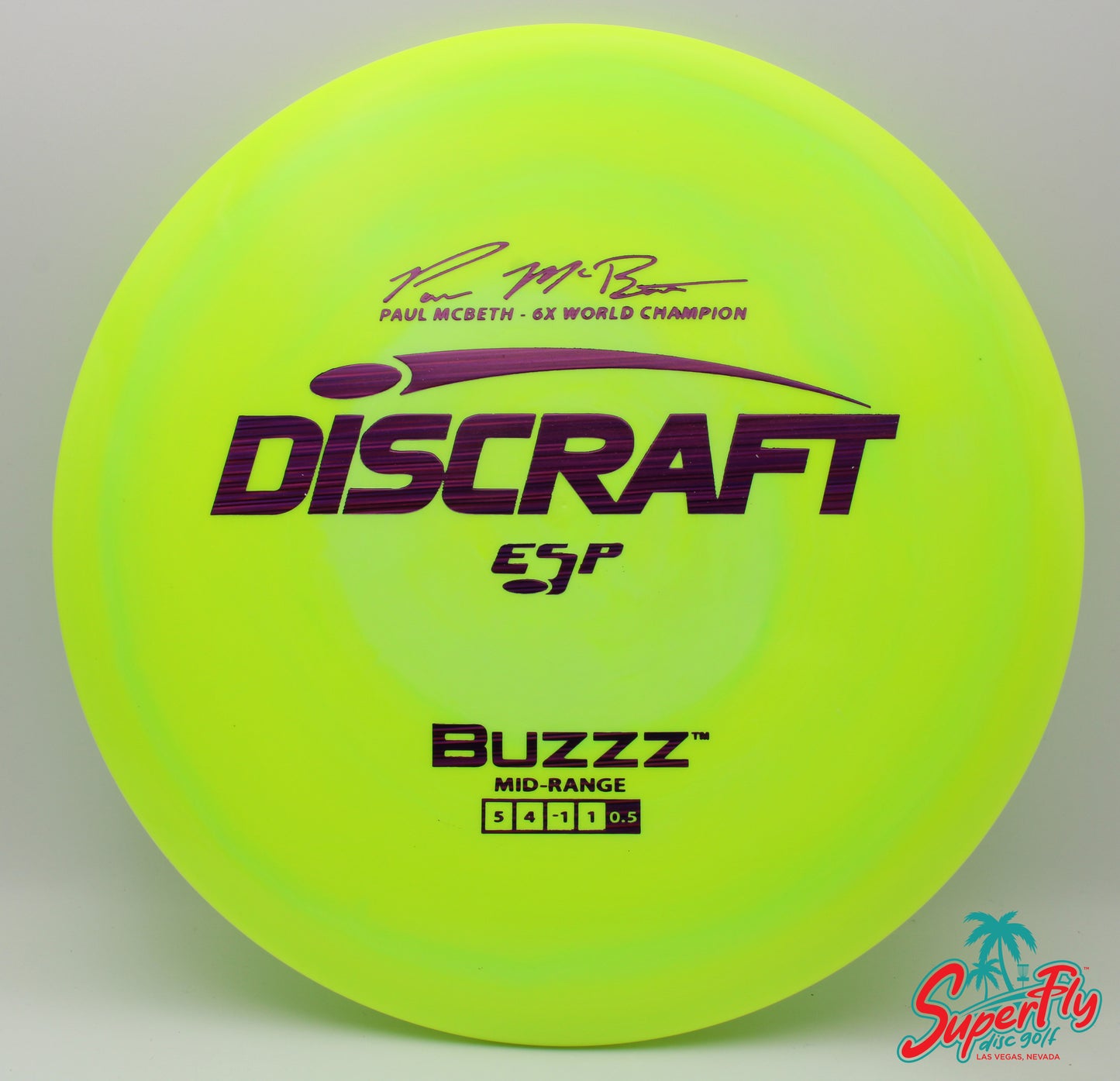 Discraft Paul McBeth 6X Signature Series ESP Buzzz